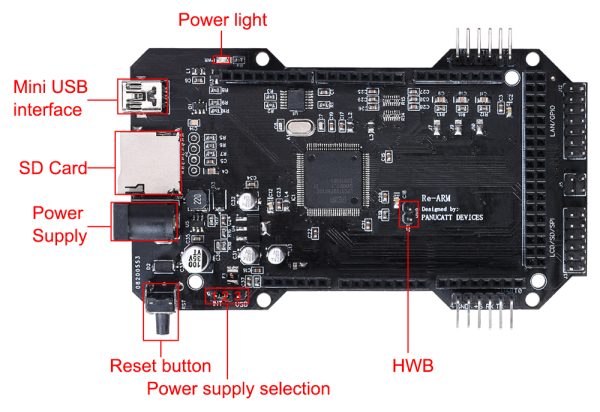 Re-Arm Clone 32 bit 3D Printer mainboard - Image 3