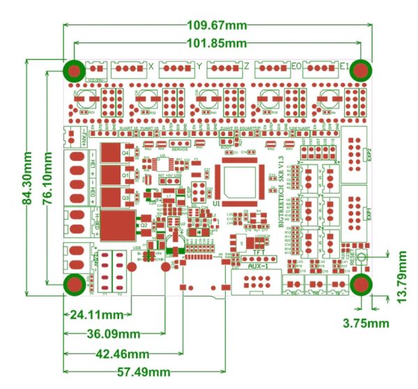 Big Tree Tech SKR 1.3 32 bit Mainboard - Image 5