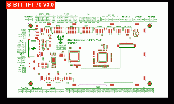 TFT70 7 Inch Touch Screen - Image 8