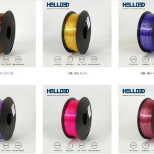 Silky PLA 1.75 3D Printing Filament Sample