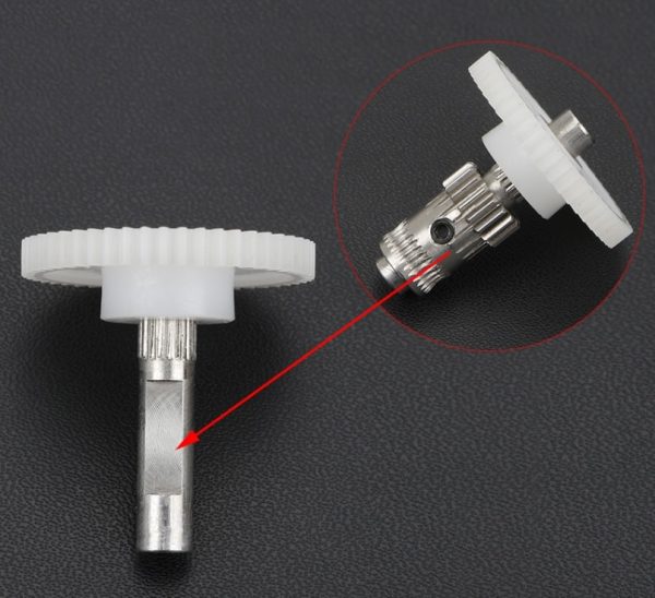 Extruder Reduction Gear and Shaft - Image 2