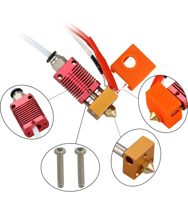 Assembled Extruder Hotend kit for Ender 3 Ender 5 CR Series - Image 3