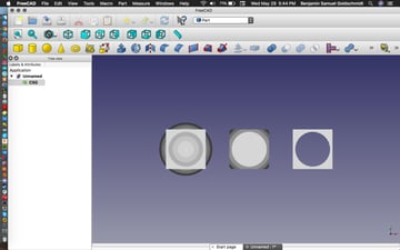 Converting is a cinch in FreeCAD.