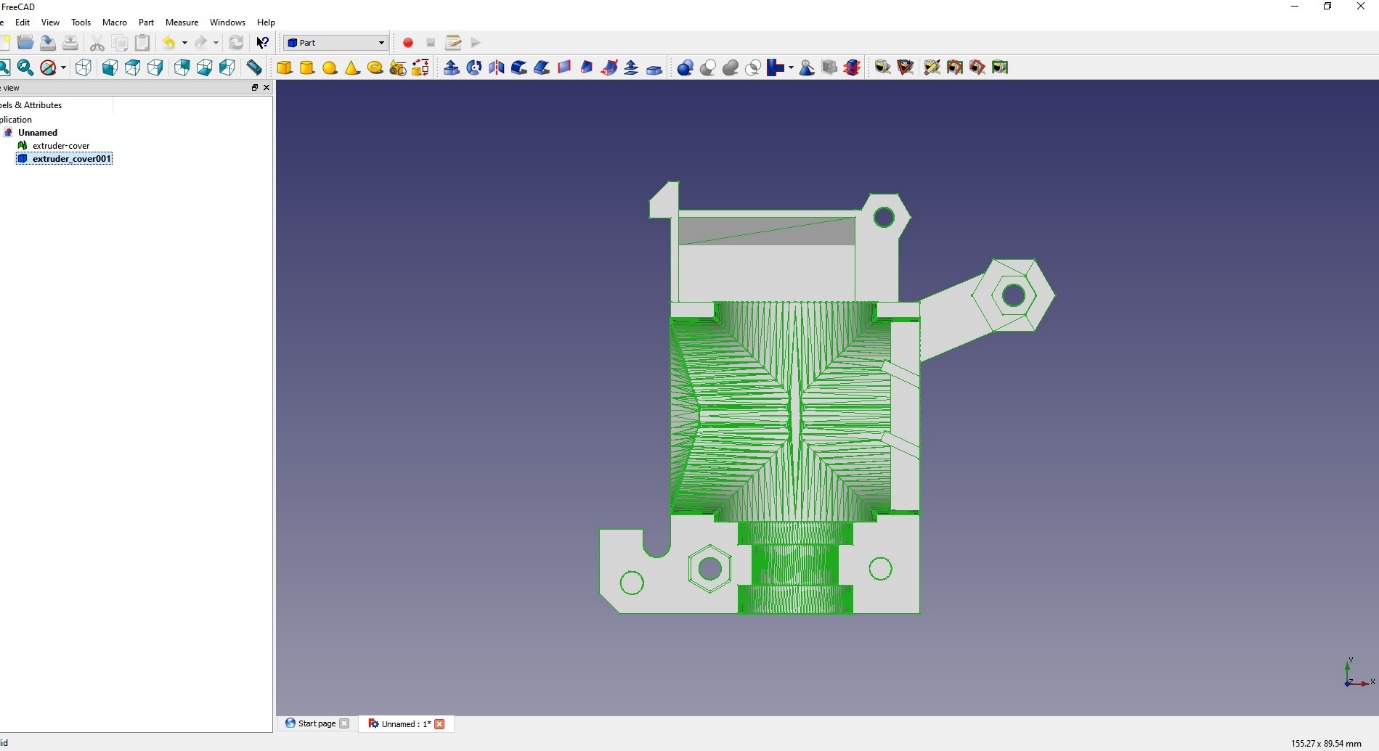 Easily convert STL files into solid STEP files.