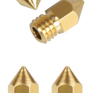 Mk8 Brass Nozzle to Suit Creality Ender 3 CR10